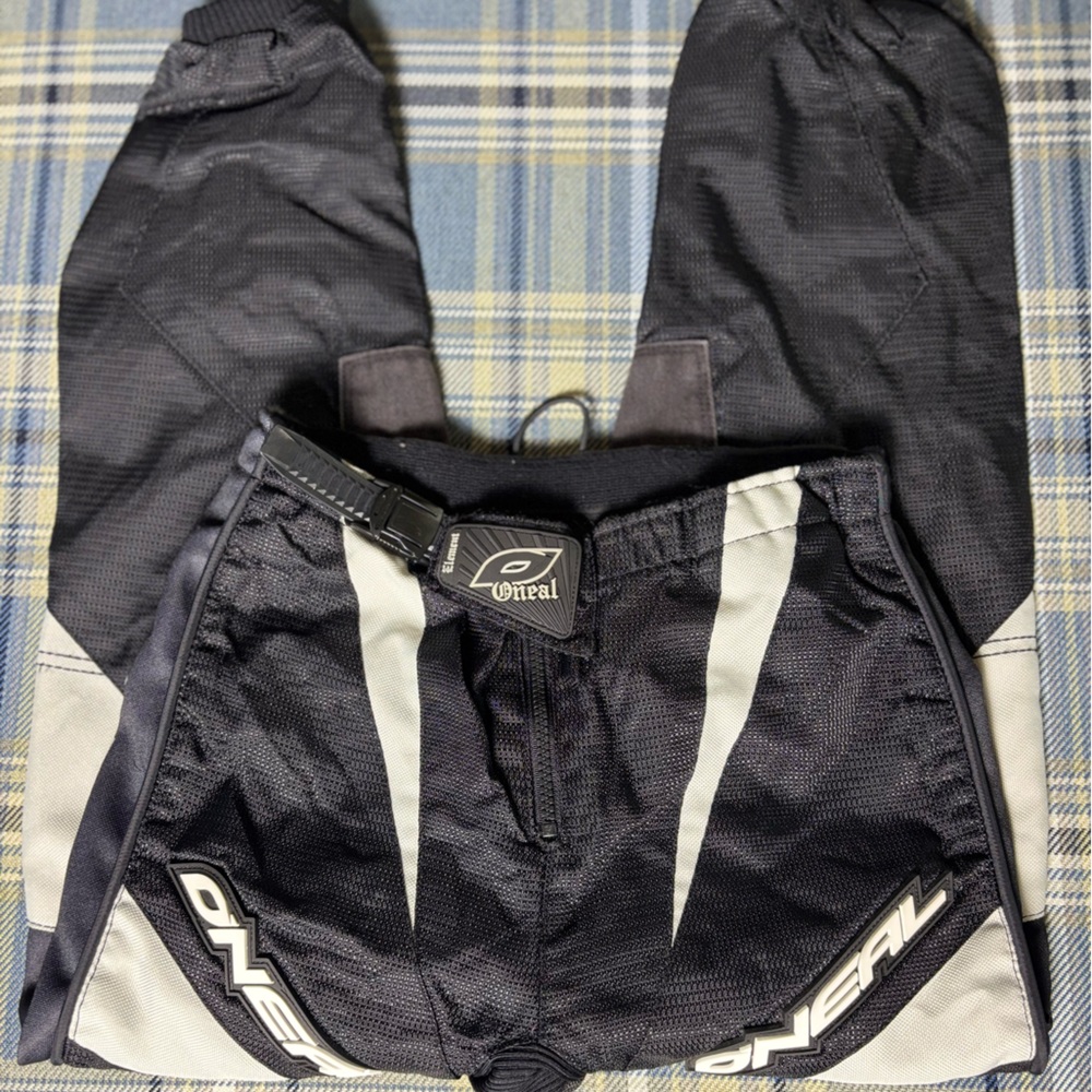 O'neal   Elements motorcross bike racing pants size 12-14 kids/teen